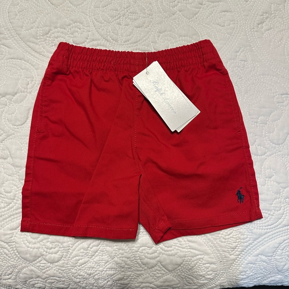 Ralph Lauren Red Shorts